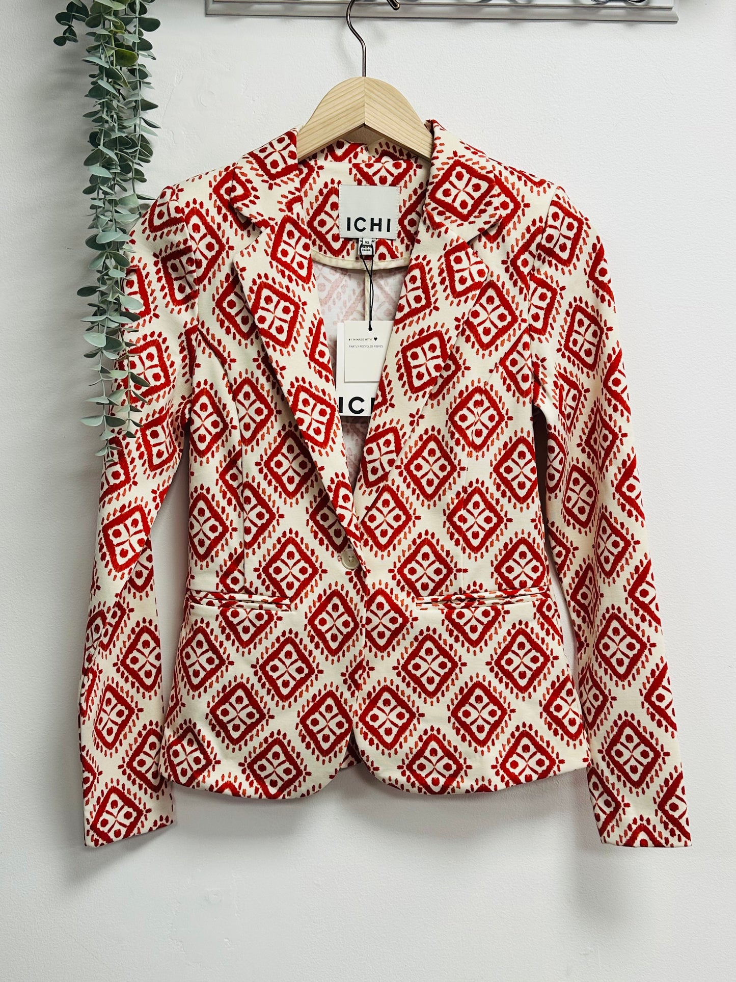 Kate Blazer Aztec Print