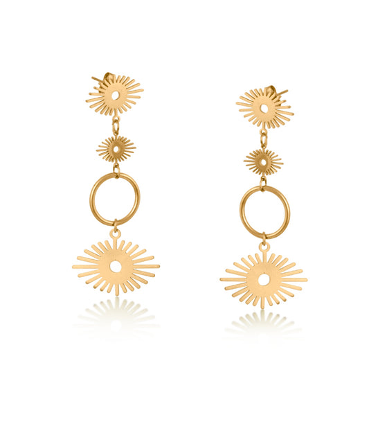 Cara Sunburst Earrings