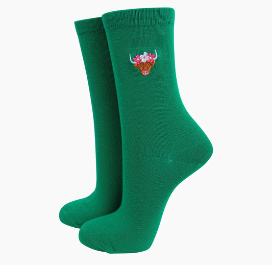 Highland Cow Socks