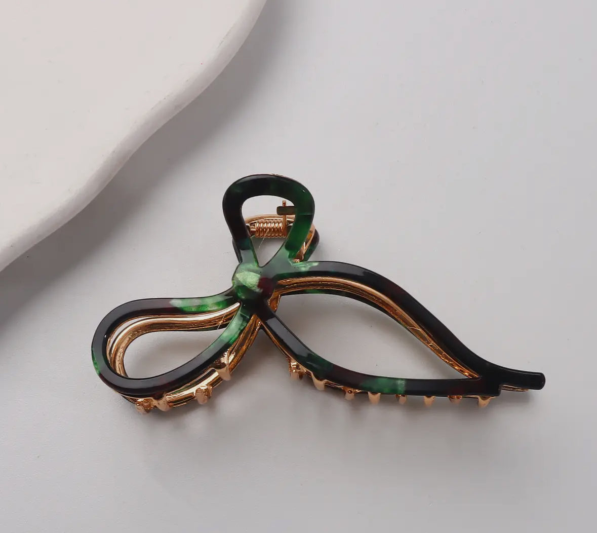 Bow Claw Black/ Green