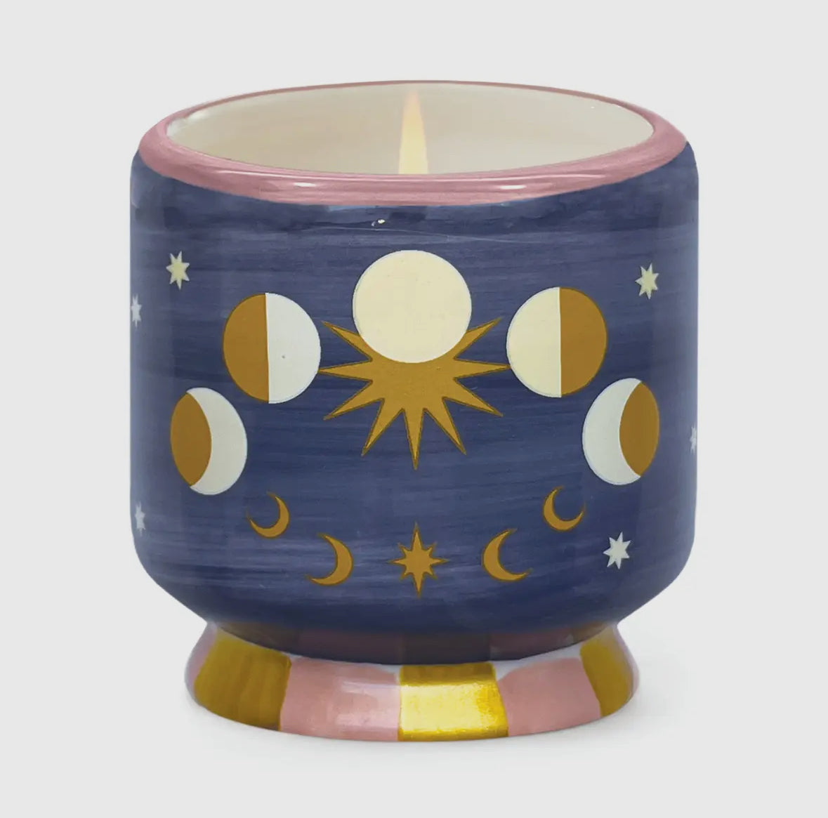 Moon Phase Jasmine & Rose Candle