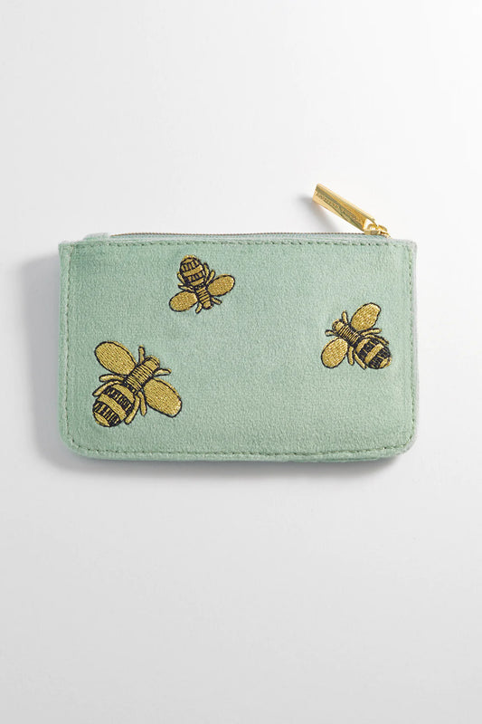 Green Bee Card purse