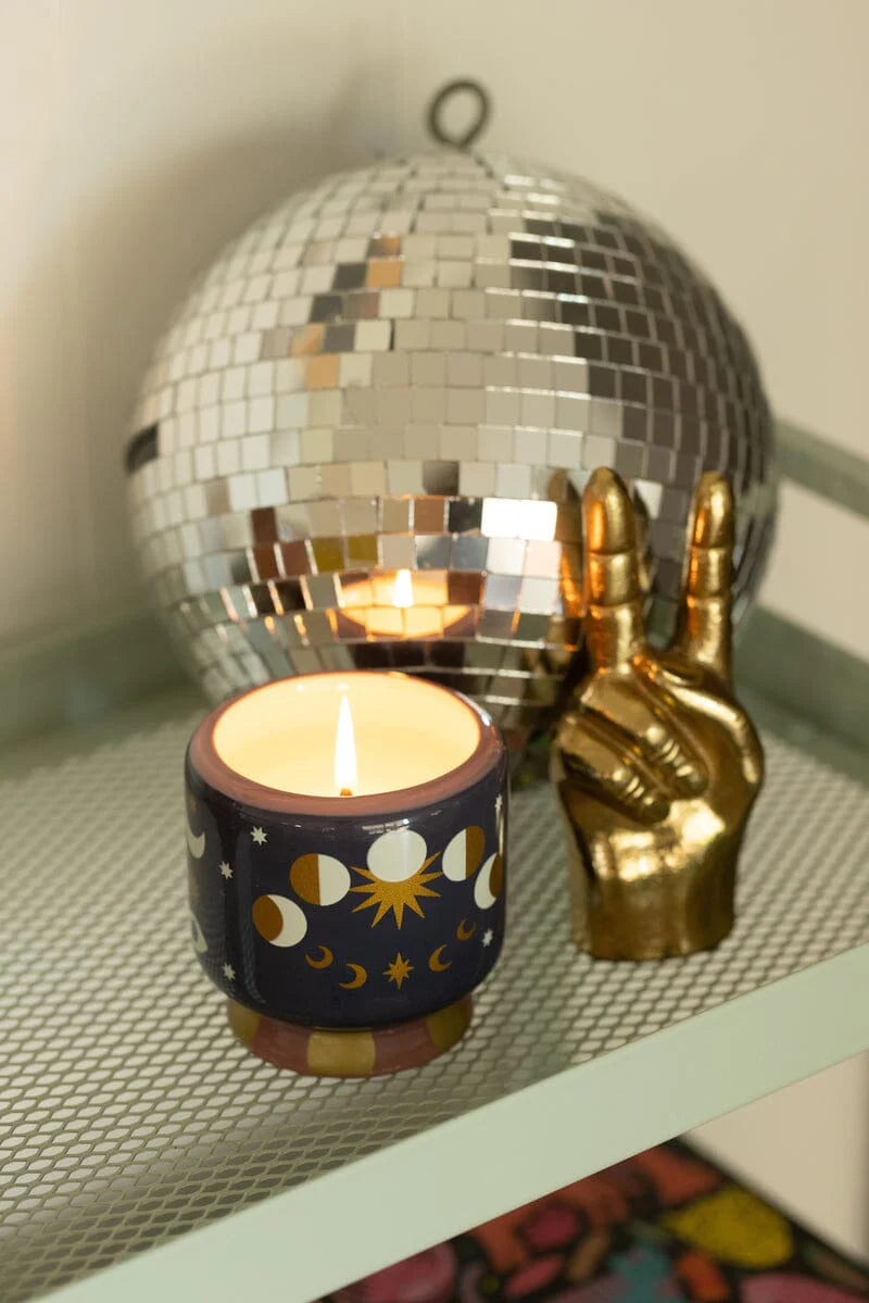 Moon Phase Jasmine & Rose Candle