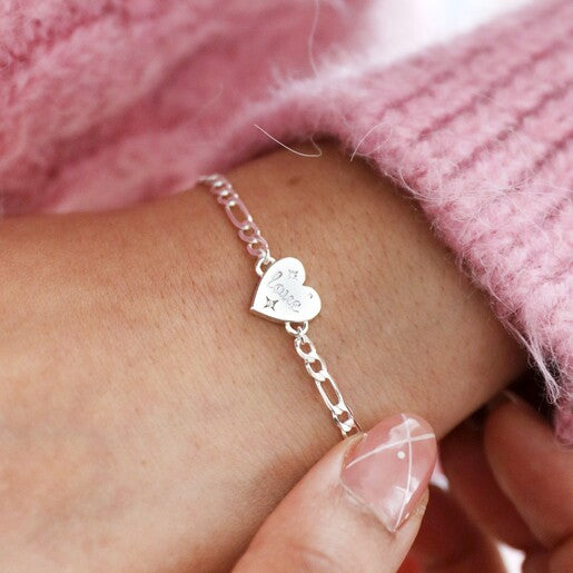 Chain Heart Bracelet