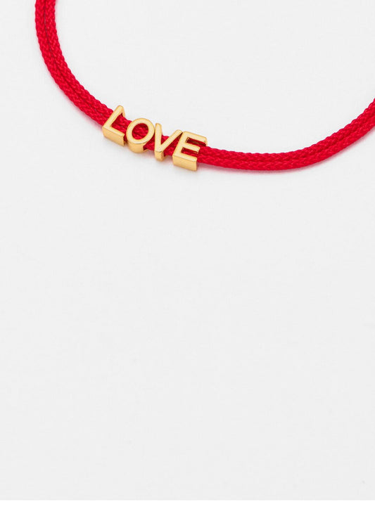 Love Slider Bead Friendship Bracelet - Rogue Boutique UK