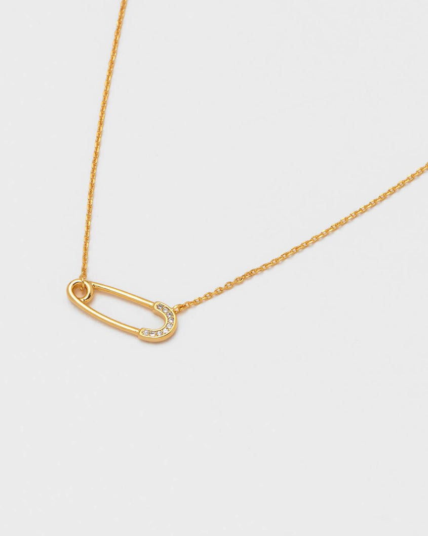 Safety Pin Pendant - Rogue Boutique UK